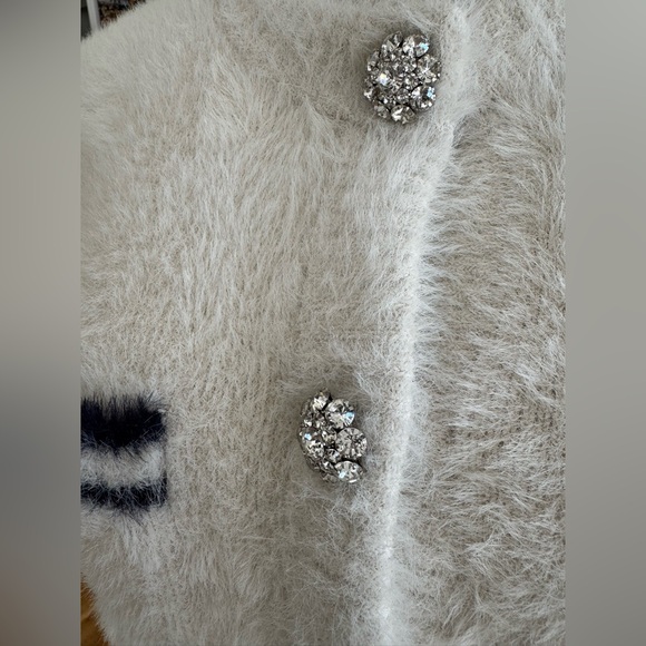 J. Crew Brushed Yarn Sweater Lady Jacket NWT - Picture 8 of 12